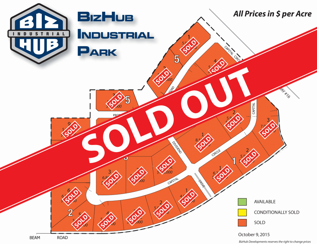 Phase One Sold Out BizHub Industrial Park